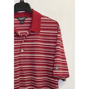 Brooks Brothers Country Club Polo Men's L Red Performance Knit Golf Short Sleeve